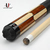 UNIVERSAL UN115 1/2 Pool Cue Kit Stick with Case 12.75mm Tip Hand-painted XTC Ferrule Canadian Maple Billiard Cue Stick Pool Kit