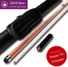 2018 New Arrival Pool Cue 1/2 Pool Cues Stick with Case 12.75mm Tips Stick Billiard Cues Pool Stick for Professional Players Use