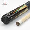 UNIVERSAL Pool Cue Kit Stick with Case 4 Pieces in 1 Technology Butt 12.75mm Tip Professional  2-Piece Billiard Cue Stick Kit
